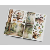 Creatief Art Forest Fairies Book Creative CutOuts (CCOBOEK-004)
